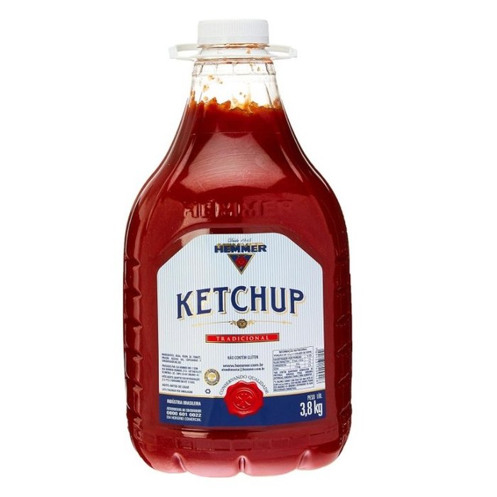 Ketchup Tradicional Hemmer Galão 3,8kg