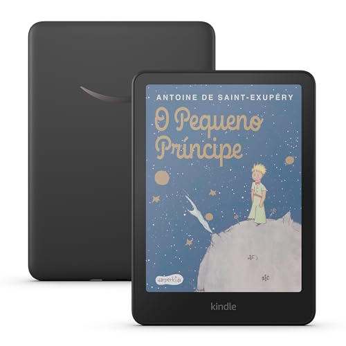 Amazon Kindle Colorsoft 16 GB (modelo 2024) - Com tela colorida e temperatura de luz ajustável - Cor Preta