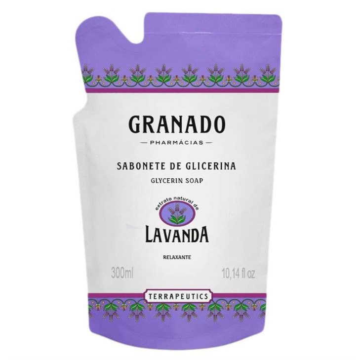 Granado Refil Sabonete Terrapeutics Lavanda 300ml