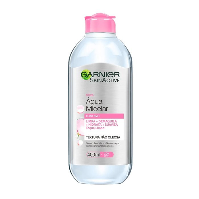 Água Micelar Garnier SkinActive Tudo em 1 400ml