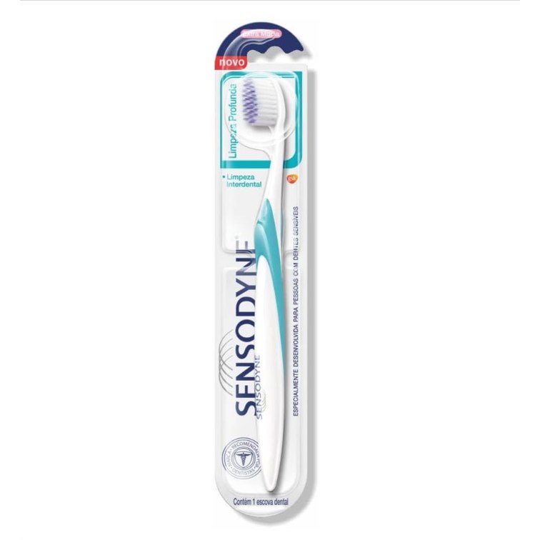 Escova de Dente Extra Macia Sensodyne Limpeza Profunda