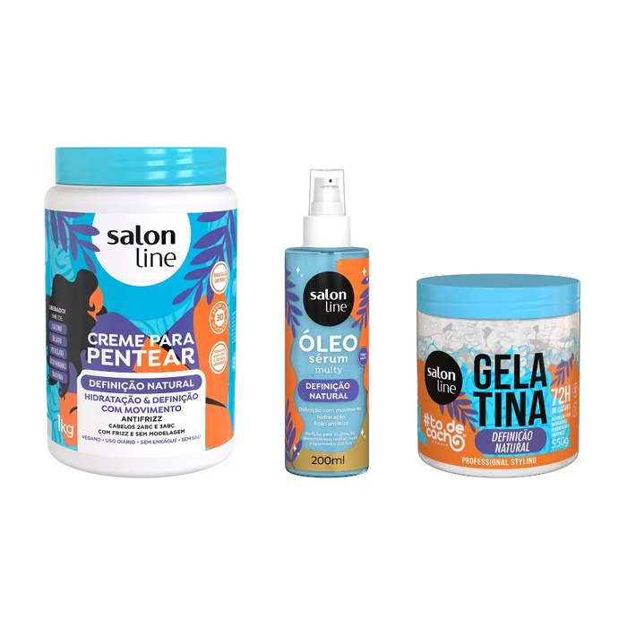 Kit Completo Salon Line Definição Natural
