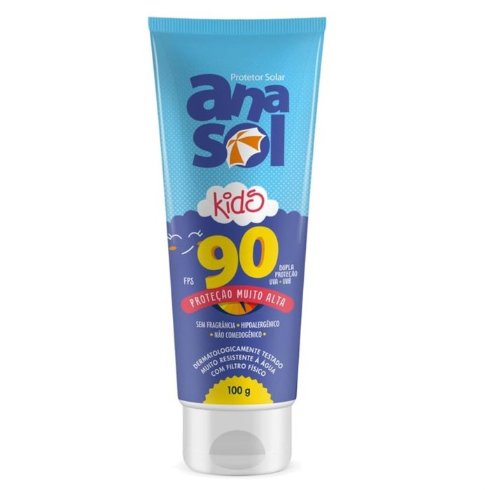 Protetor Solar Anasol Kids FPS 90 100g