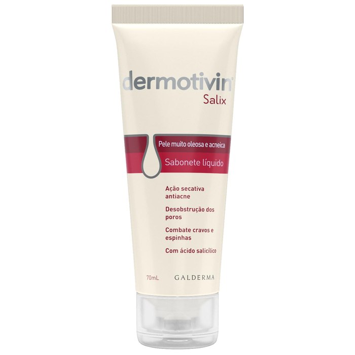 Sabonete Liquido Dermotivin Salix 70ml