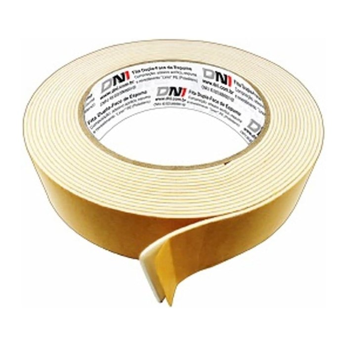 Fita Dupla Face Espuma Tipo Bananinha - 1.5M