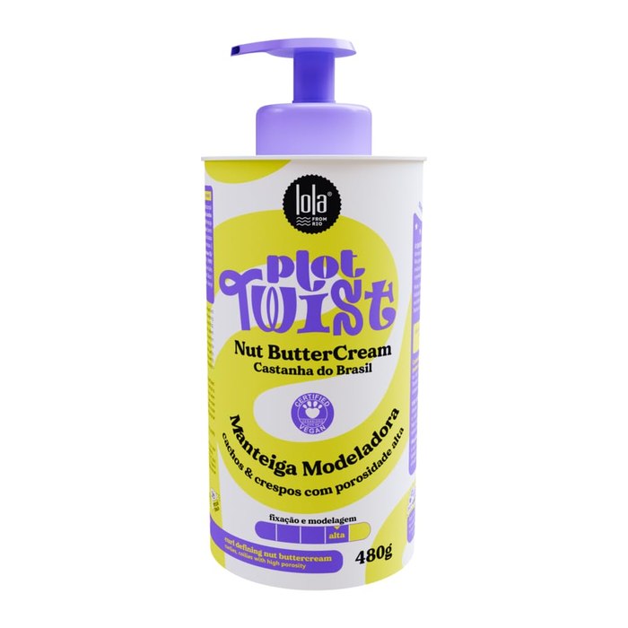 Creme Modelador Lola Cosmetics Plot Twist Nut Butter Cream 480g