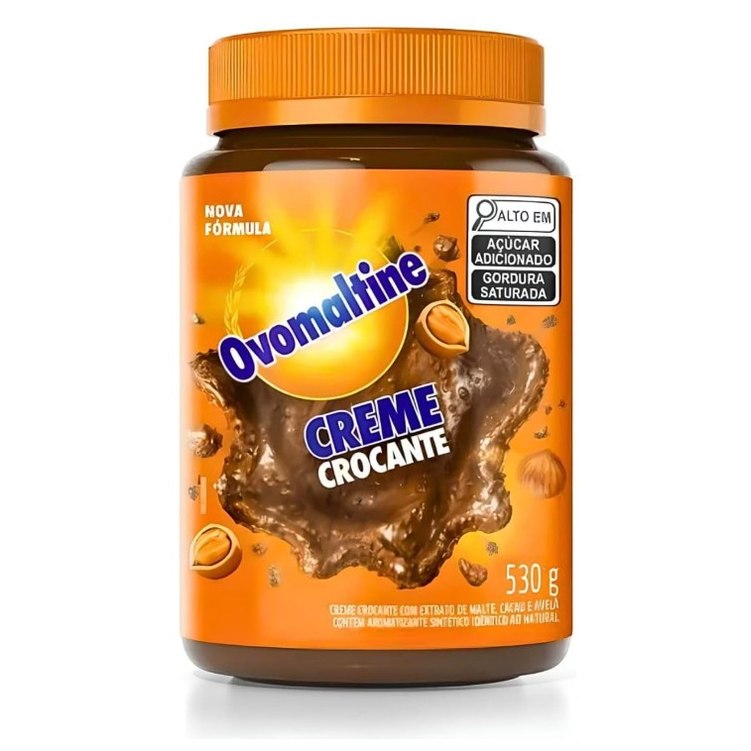 Creme Crocante Ovomaltine Pote 530g