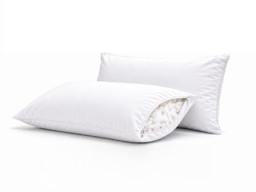 Kit 2 Travesseiros Antialérgicos Laváveis Extra Macios para Dormir