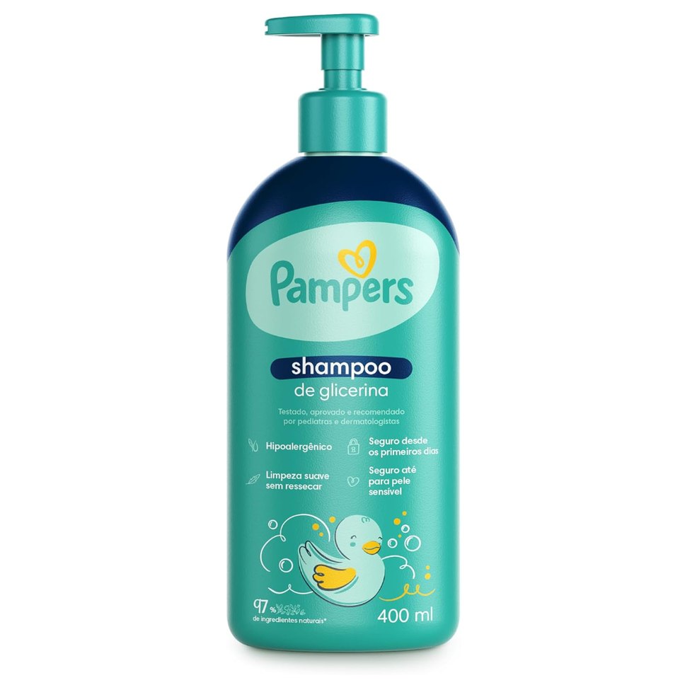 Pampers Shampoo Glicerina 400ml