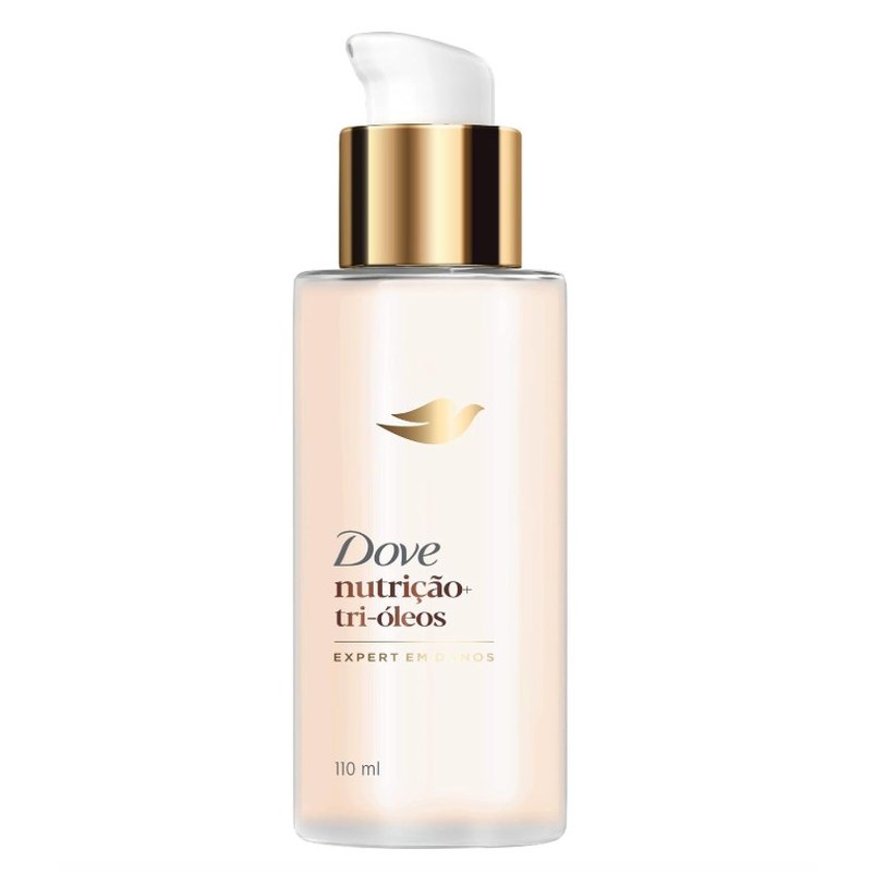 Dove Leave-In Nutrição + Tri-Óleos 110ml Pump