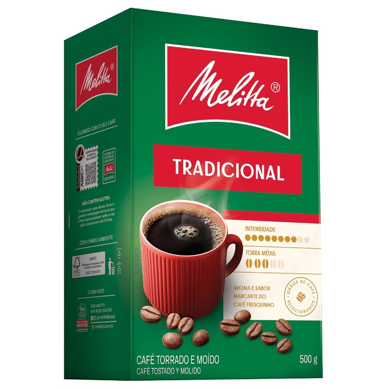 Café Tradicional Melitta Vácuo 500g