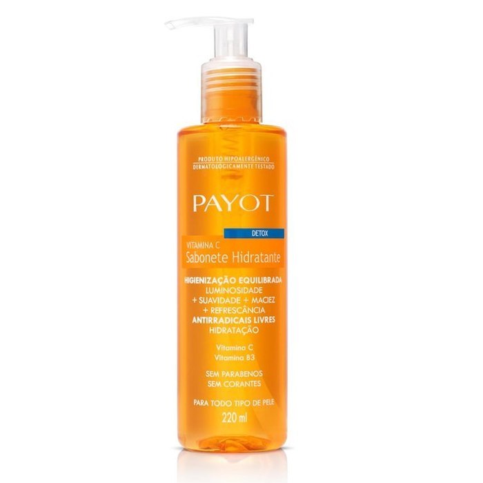 Sabonete Liquido Payot Detox Vitamina C 220ml