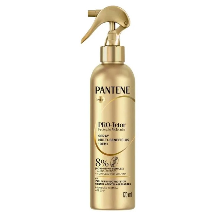 Spray Pantene PRO-Tetor Proteção Molecular Multi-benefícios 10em1 170 ml