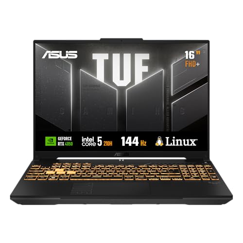 Notebook ASUS TUF Gaming F16 Intel Core 5, RTX 4050, 8 GB, 512 GB SSD, KeepOS,16.0'' FHD, Mecha Gray - FX607VU-RL054