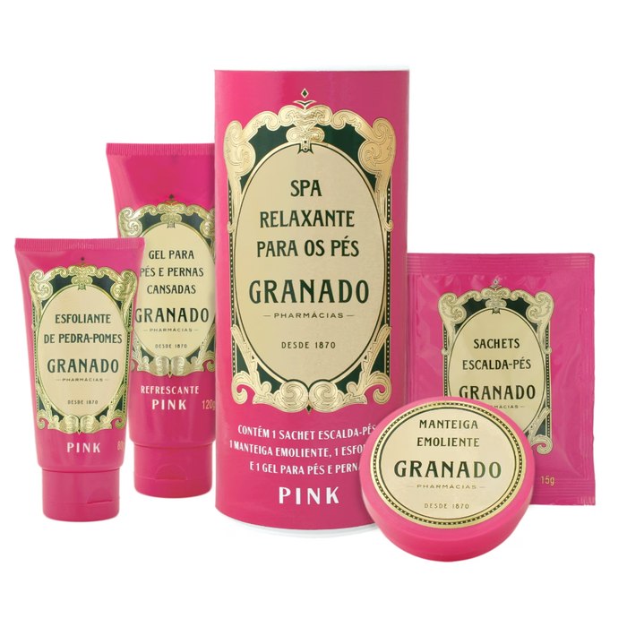 Granado Kit Pink Spa Relaxante Para os Pés