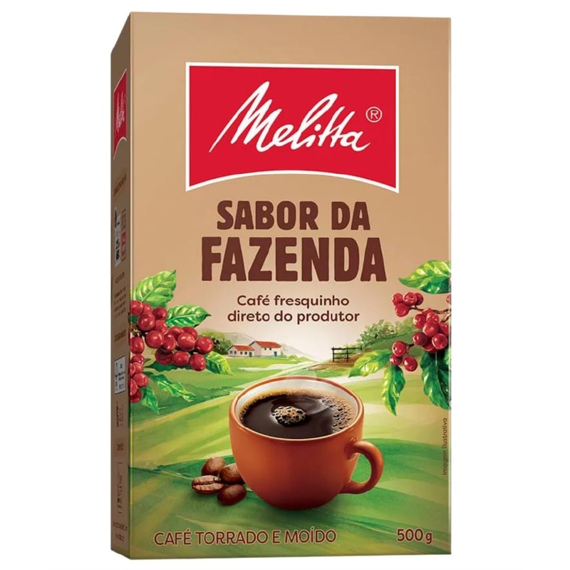 CAFÉ MELITTA SABOR DA FAZENDA VÁCUO 500g