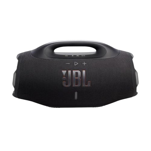 JBL, Caixa de Som, Boombox 4, Bluetooth, Som JBL Pro, AI Sound Boost, Graves Personalizáveis, Bateria de até 34h, IP68, Áudio Lossless – Preta