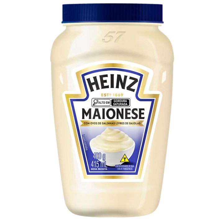 [6 UNIDADES] Heinz Maionese Tradicional 400G