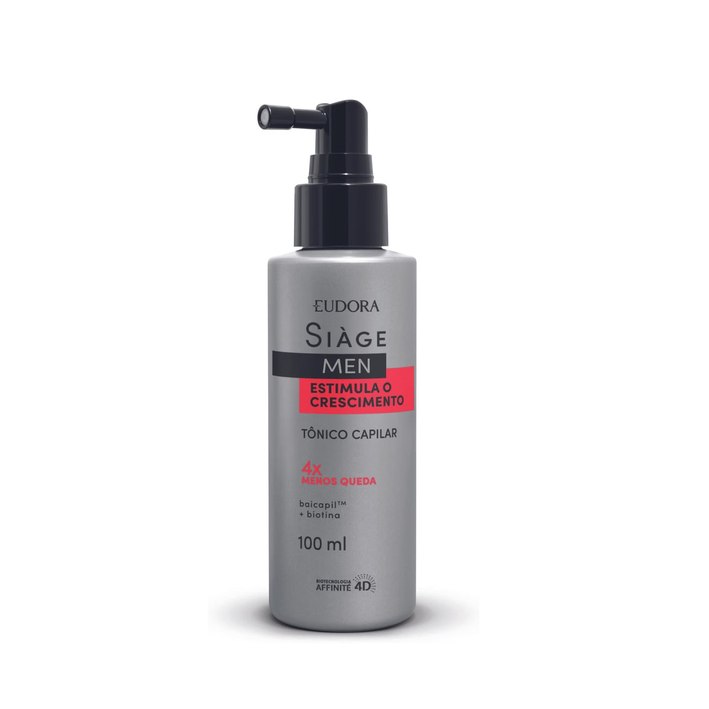Tônico Eudora Siàge Men Estimula o Crescimento 100ml