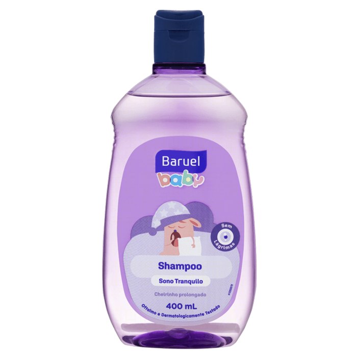 Shampoo Infantil Baruel Baby Sono Tranquilo 400ml