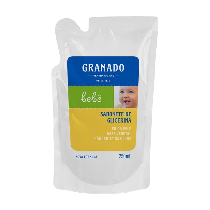Refil Sabonete Líquido Granado Bebê Tradicional 250ml