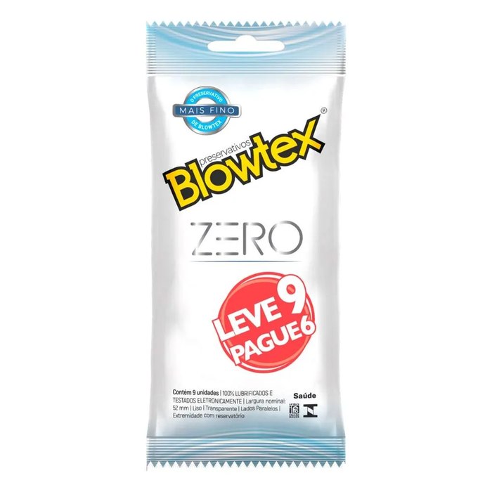 Preservativo Blowtex Zero 9 unidades
