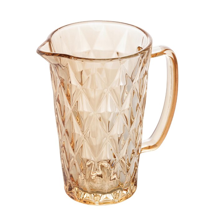 Jarra de Vidro Lyor Âmbar Metalizado 1,14L