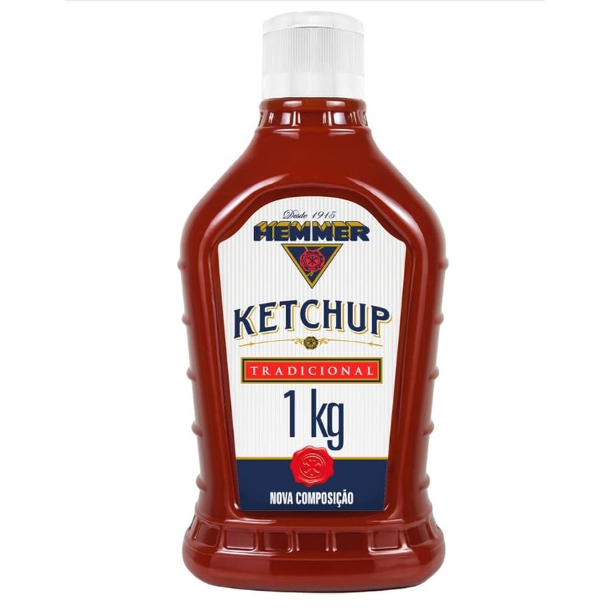 Hemmer Ketchup Tradicional Bisnaga 1kg