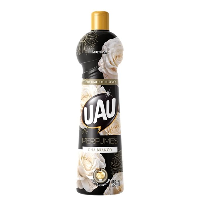 Limpador Multiuso UAU Perfume Chá Branco 480ml