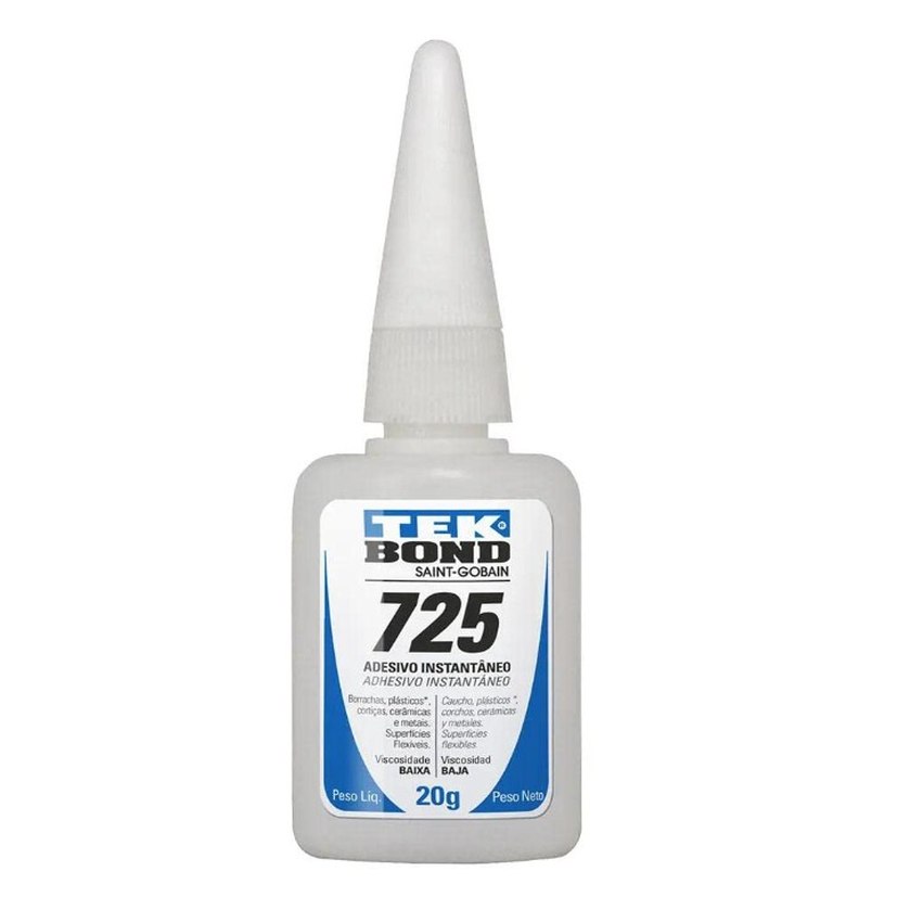 Adesivo Instantaneo TekBond 725 20g