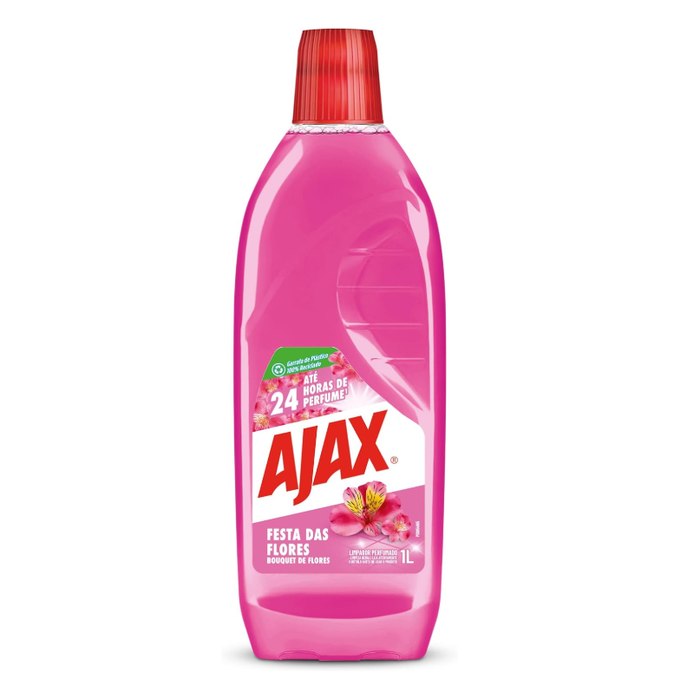Limpador Diluível Ajax Festa das Flores 1L
