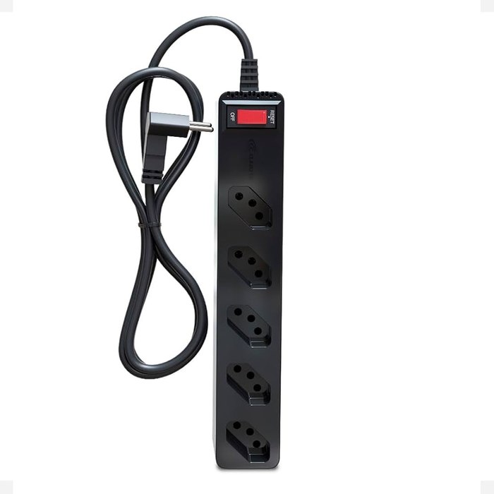 Filtro de linha 3 pinos iCLAMPER Energia 5 tomadas