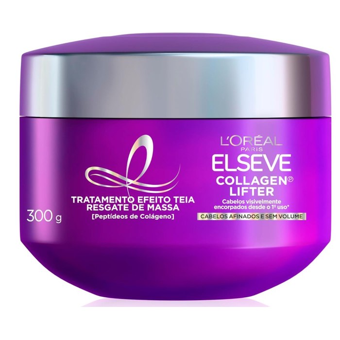 Máscara de Tratamento Elseve L'Oréal Paris Colágeno Encorpador