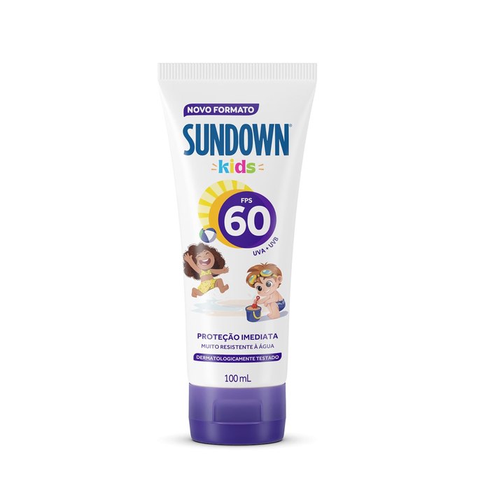 Protetor Solar Corporal em Loção Sundown Kids FPS 60 100ml