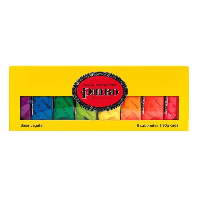 Kit Sabonete PHEBO Amarelo 720g