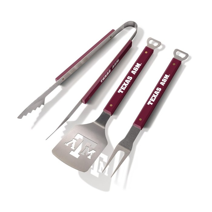 YouTheFan NCAA Spirit Series Conjunto de churrasco com 3 peças