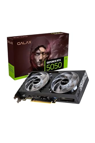 GPU NV RTX 5050 8GB BLACK GF 1-CLICK OC TECLAB LITE 128BITS GDDR6 GALAX 55NSL8MHDXRE