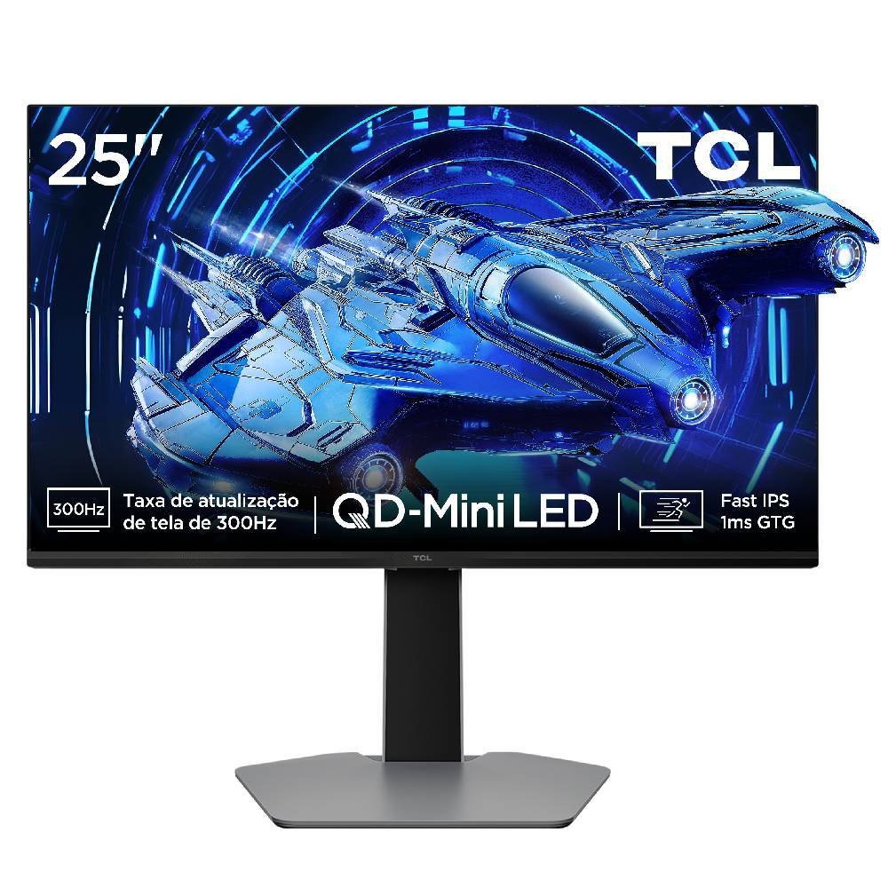 Monitor Gamer Tcl 25 Qd Mini Led Full Hd 300hz 2 Hdmi 25g64