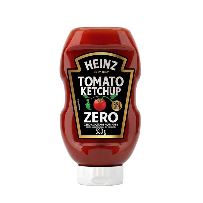 Ketchup Heinz Zero Açúcar 530g
