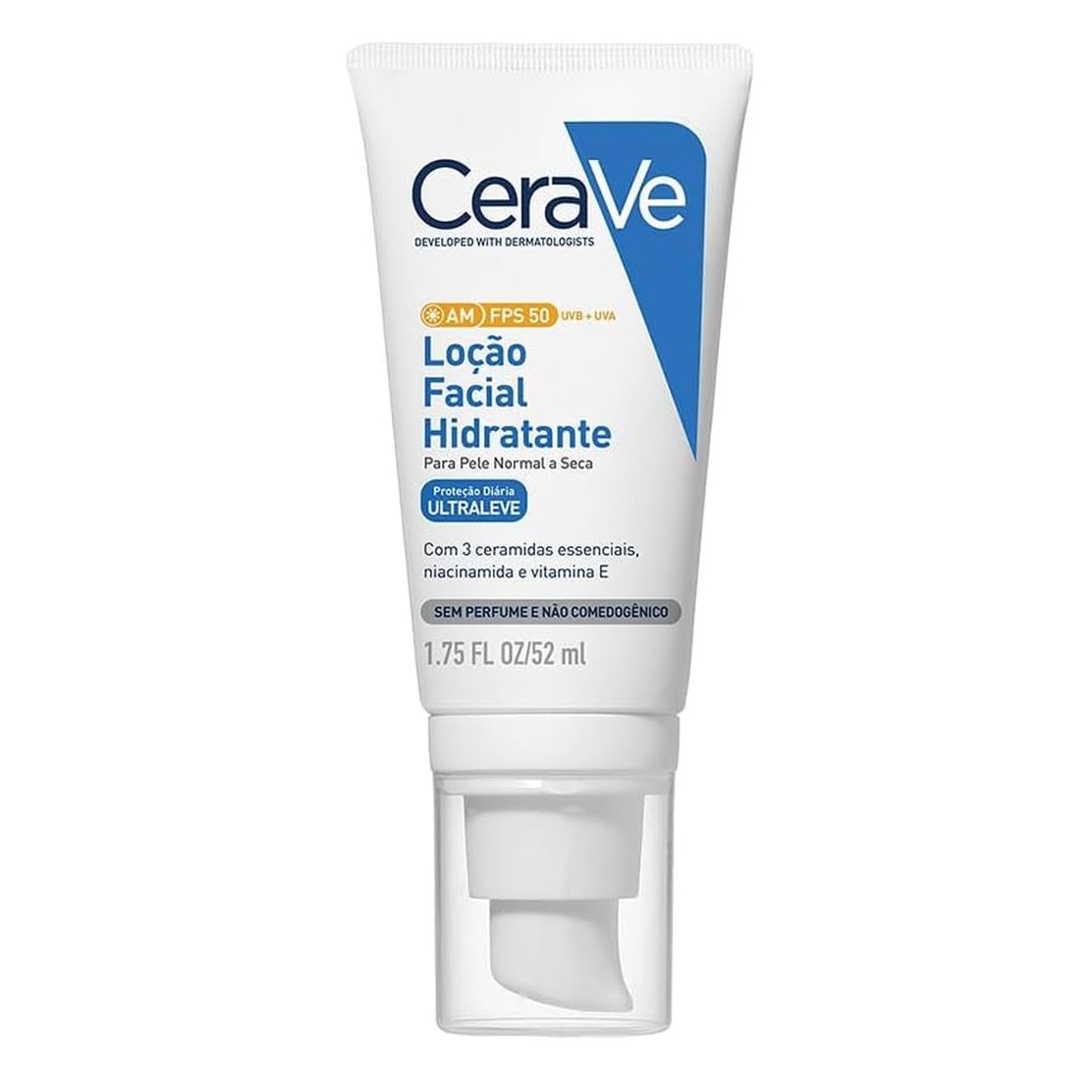 CeraVe AM FPS 50 Loção Facial Hidratante 52g