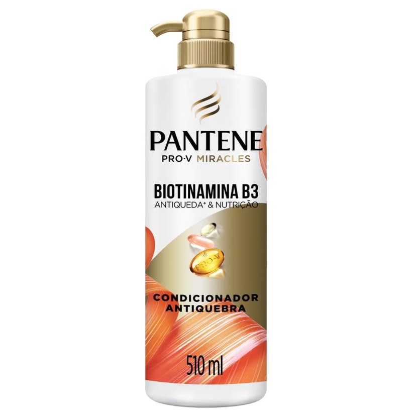 Pantene Pro-V Condicionador Biotinamina B3 Antiqueda e Nutrição 510ml