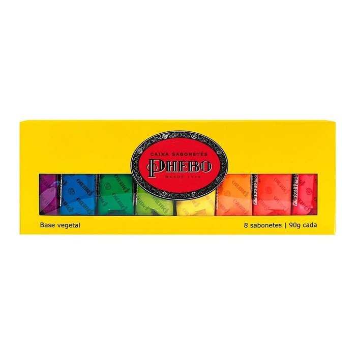 Kit Sabonete PHEBO Amarelo 720g