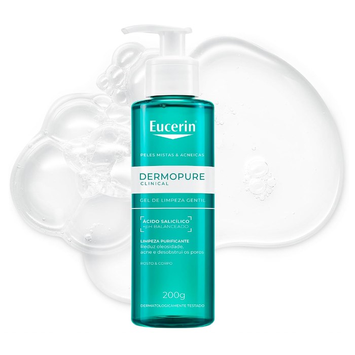 EUCERIN Dermopure Clinical Gel de Limpeza Gentil 200ml