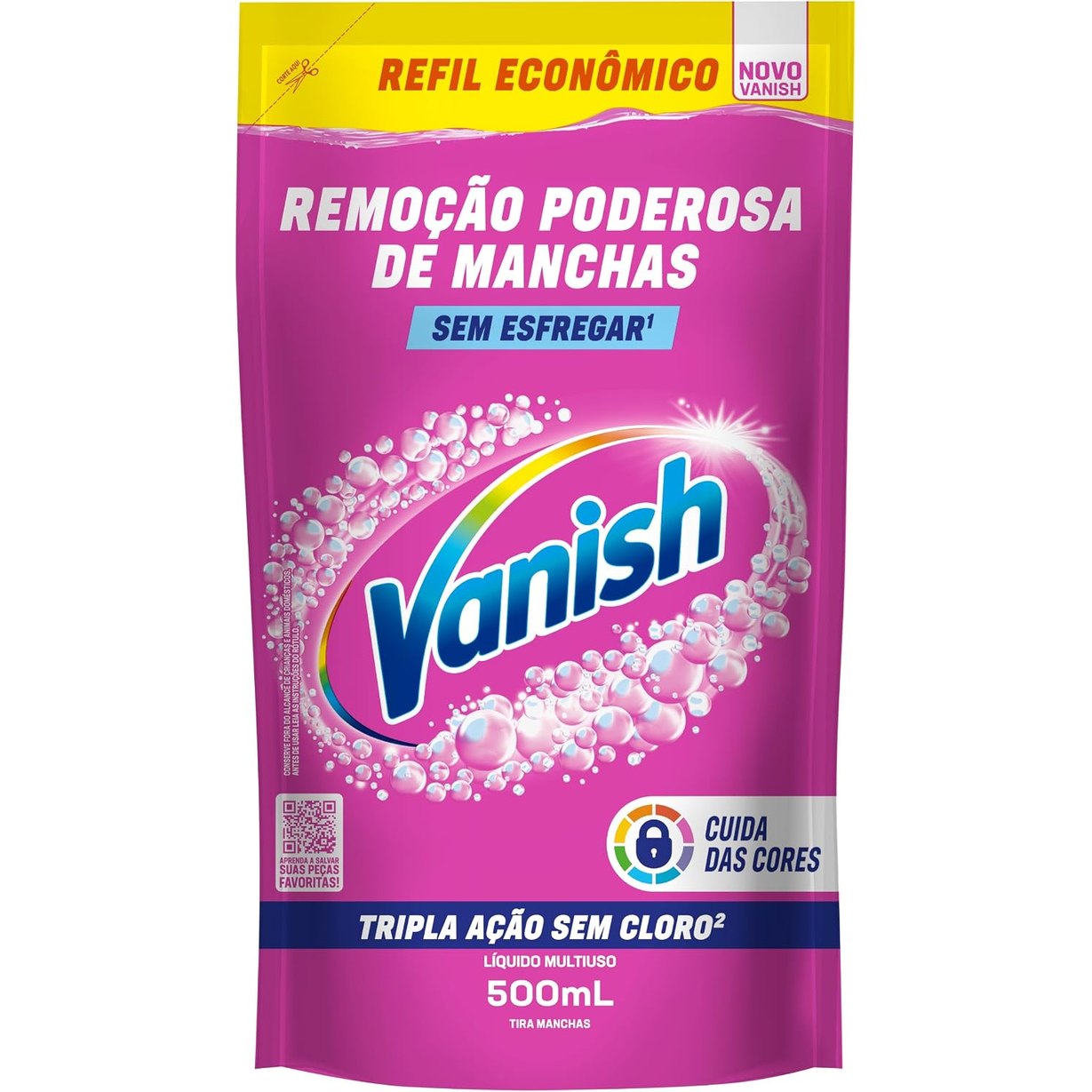 Tira Manchas Vanish Líquido Multiuso para roupas coloridas 500ml