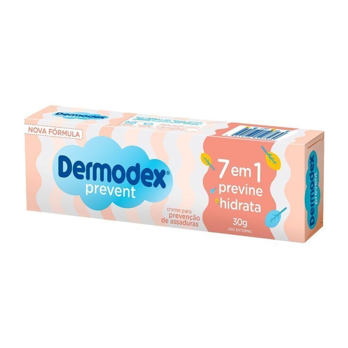 [2 UNIDADES] Creme para Prevenção de Assaduras Dermodex Prevent 30g