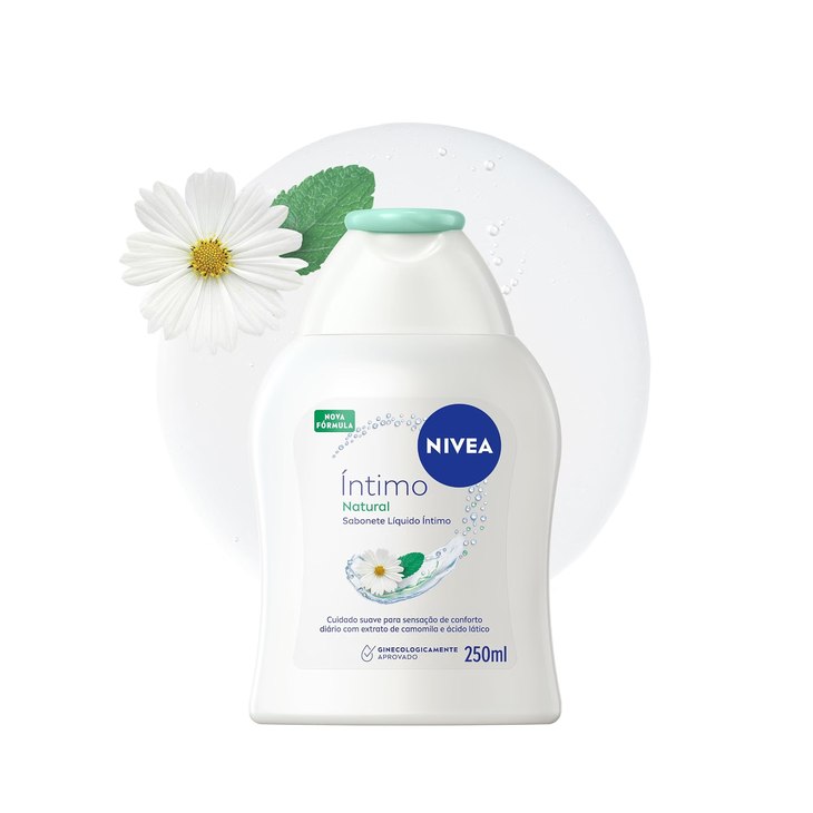 Sabonete Líquido Íntimo Nivea Natural 250ml