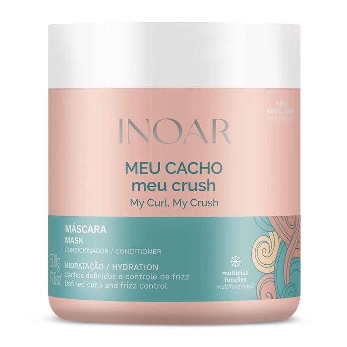 Máscara Capilar Inoar Meu Cacho Meu Crush 500ml