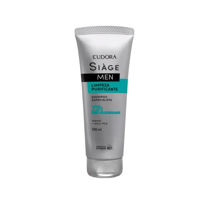 Shampoo Eudora Siàge Men Limpeza Purificante 250ml