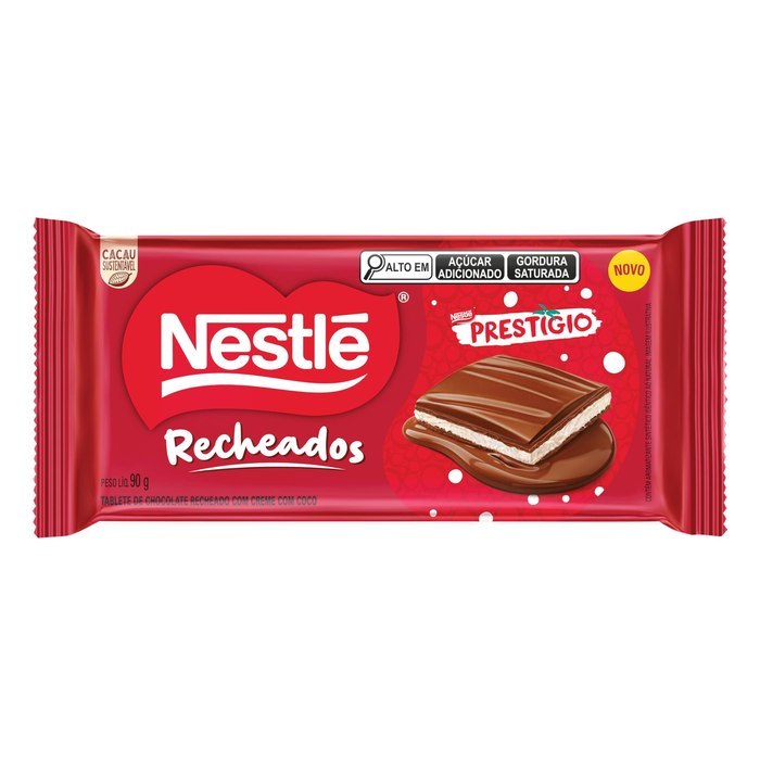 Chocolate Nestlé Prestígio Recheado 90g