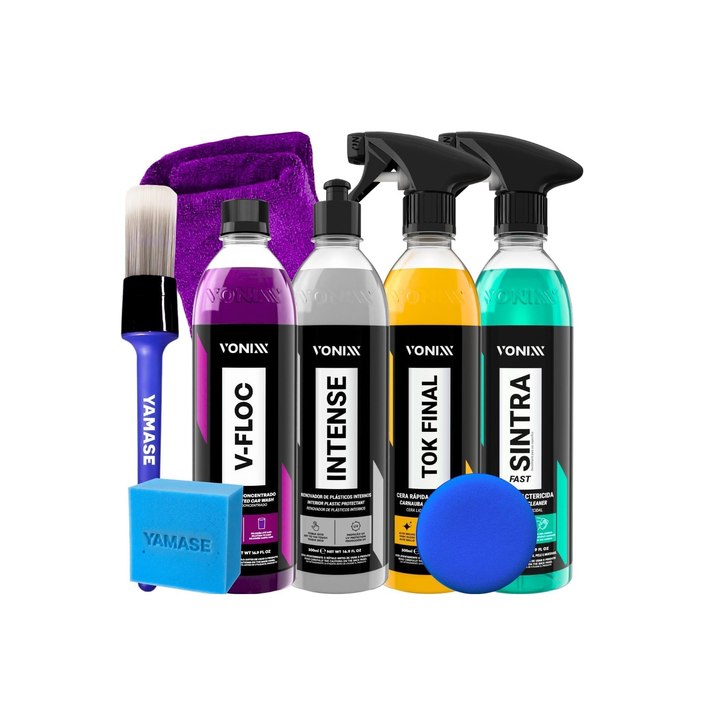 Kit Limpeza Automotivo Vonixx
